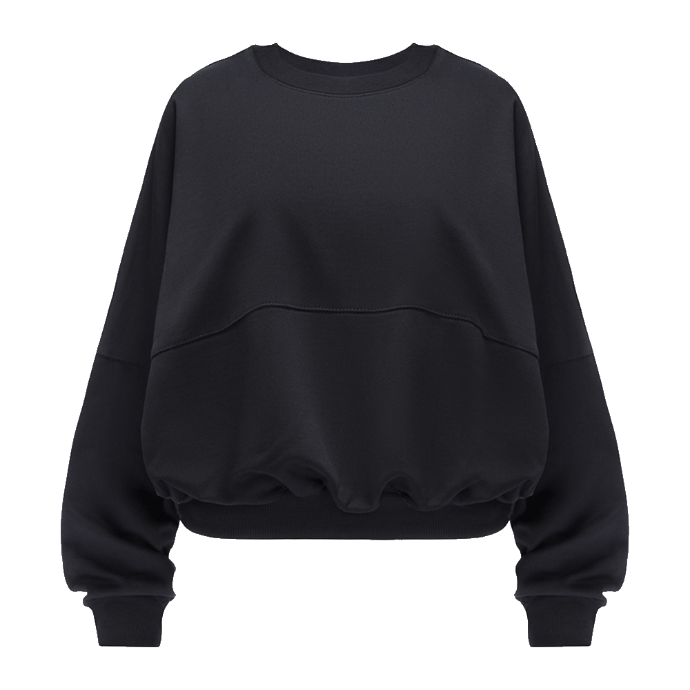Black Urban Crewneck