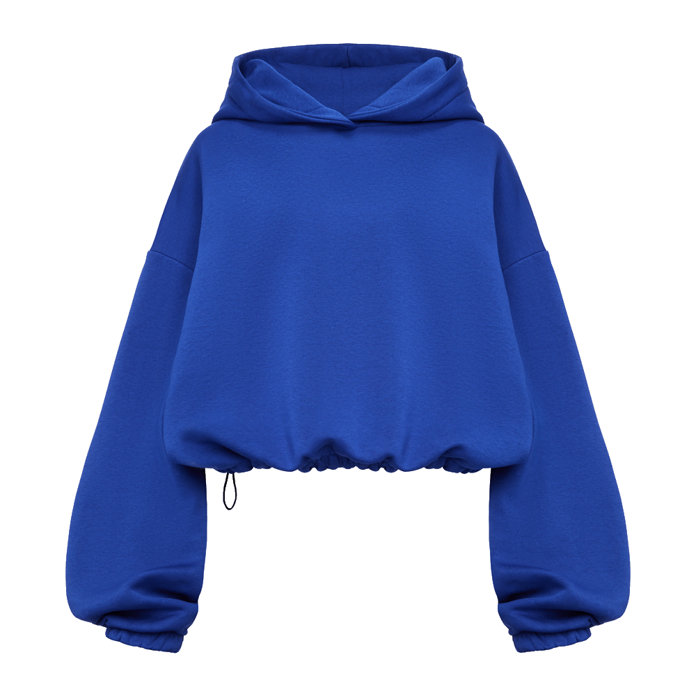 Blue Cloud Boxy Hood