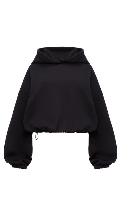 Black Cloud Boxy Hood